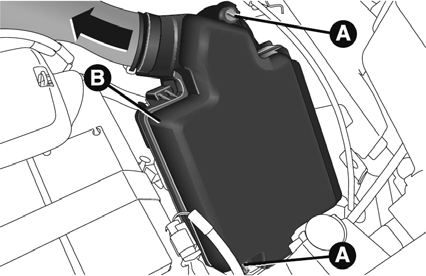 Centrale du compartiment moteur