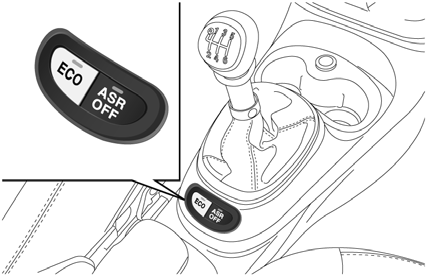 Activation/désactivation du système asr